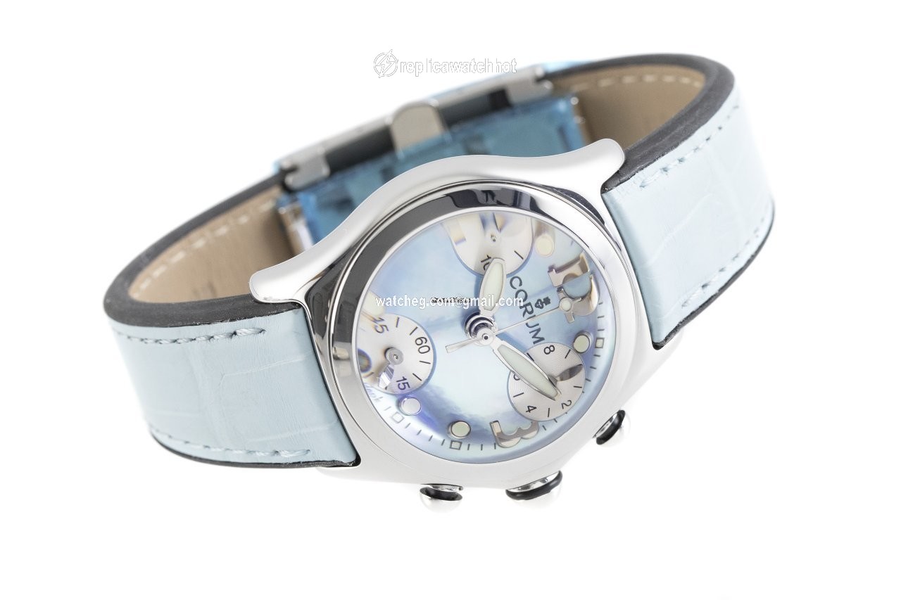 Corum Bubble Womens watch Quartz Steel 196.250.20 3