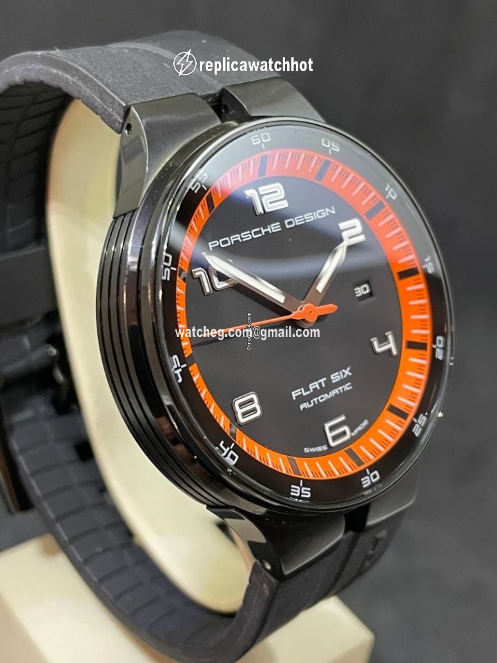 Porsche Design Flat Six Mens watch Unisex Automatic Steel P6350 3