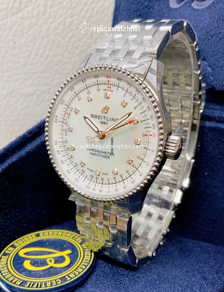 Breitling Navitimer Womens watch Automatic Steel A17395211A1A1 3