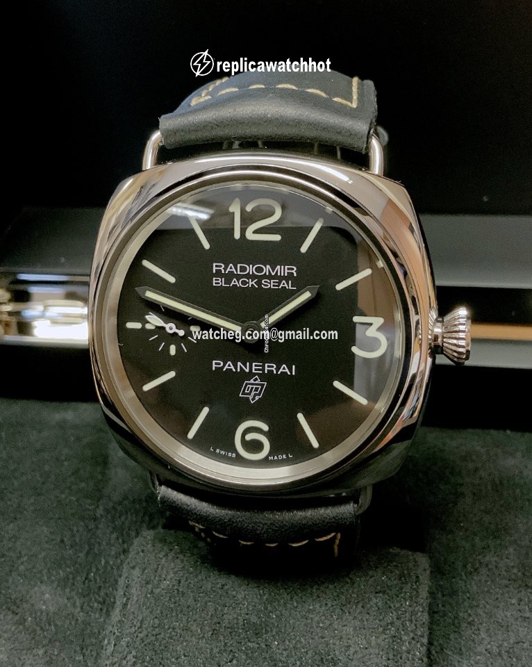 Panerai Radiomir Black Seal Mens watch Unisex Manual winding Steel PAM 00754 3