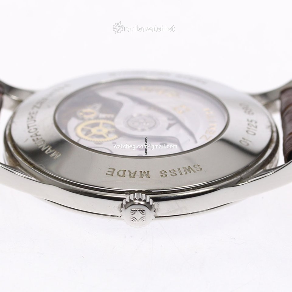 Zenith Mens watch Unisex Automatic Steel 01.0125.680 3