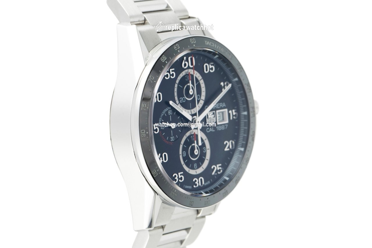TAG Heuer Carrera Calibre 1887 Mens watch Unisex Automatic Steel CAR2A10-2 3