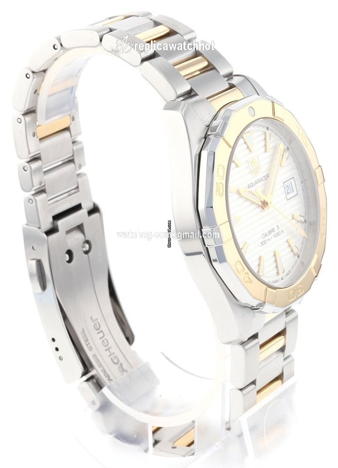 TAG Heuer Aquaracer 300M Mens watch Unisex Automatic Gold Steel WAY2151.BD0912 3