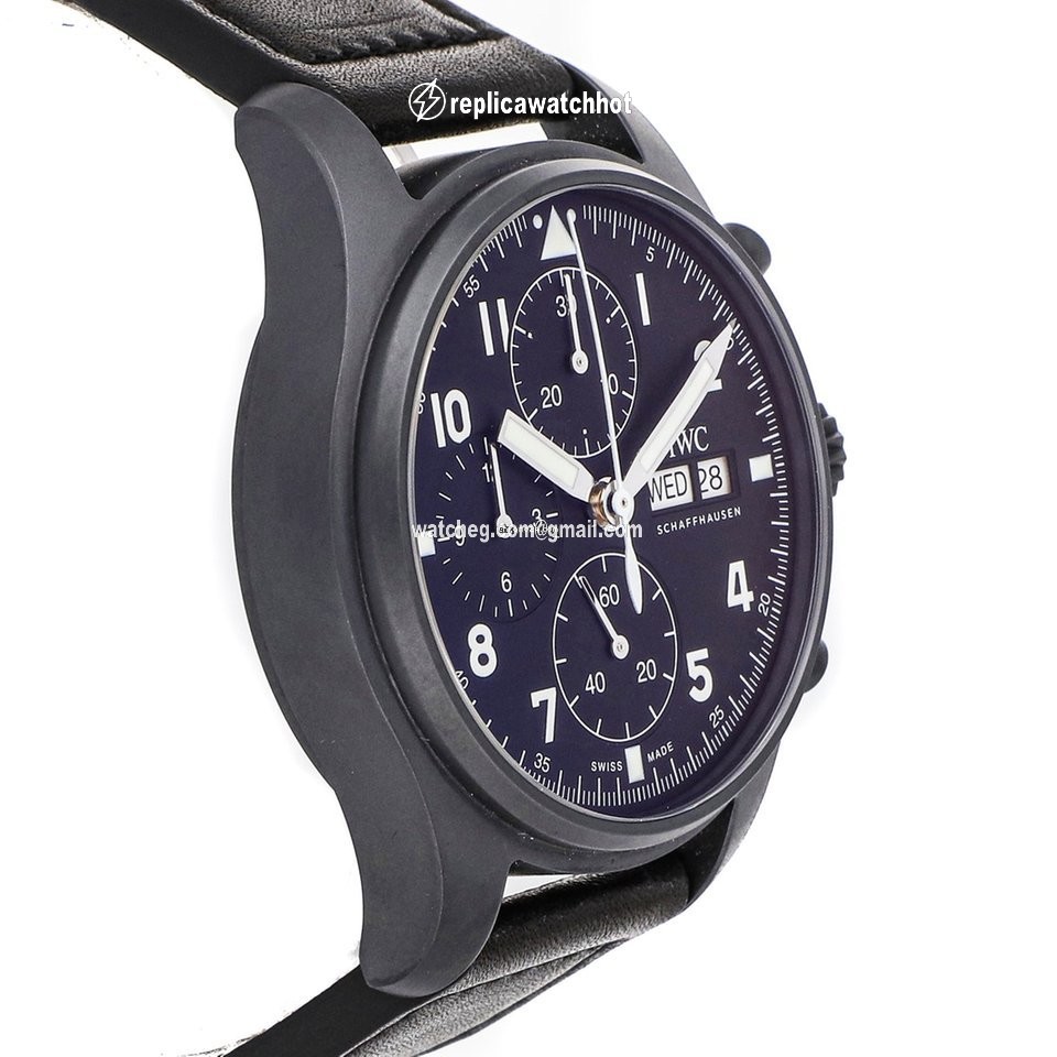 IWC Pilot Chronograph Mens watch Unisex Automatic Ceramic IW3879-05 3