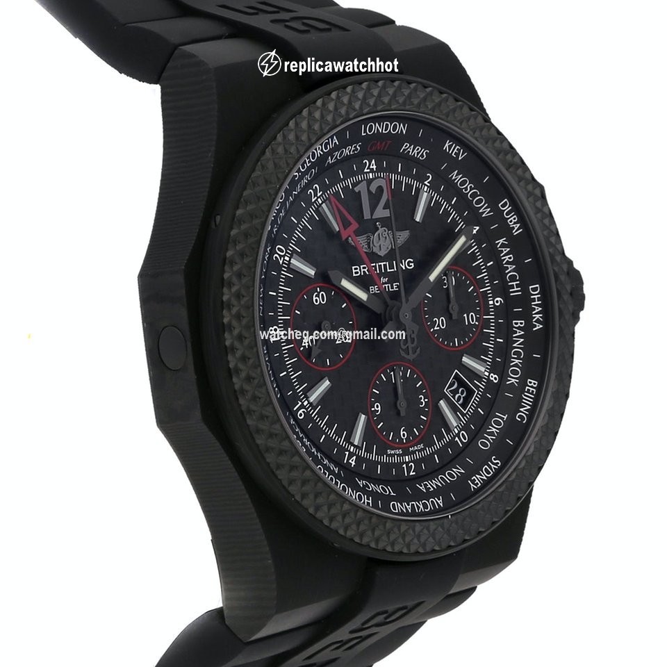 Breitling Bentley B04 GMT Mens watch Unisex Automatic Carbon NB0434E5 BE94 3