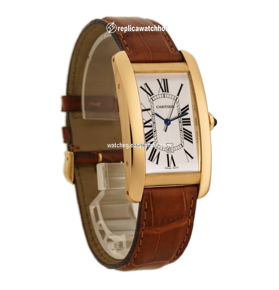 Cartier Tank Americaine Automatic Yellow gold W2603156 3
