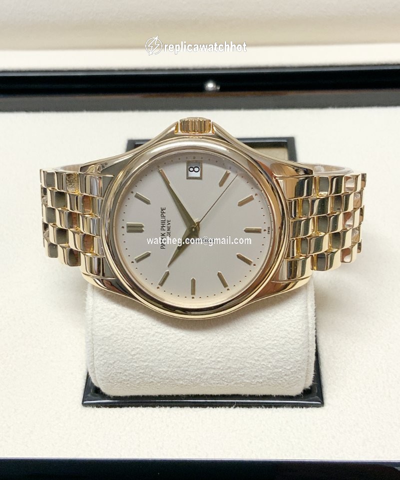 Patek Philippe Calatrava Mens watch Unisex Automatic Yellow gold 5127 1J-001 3