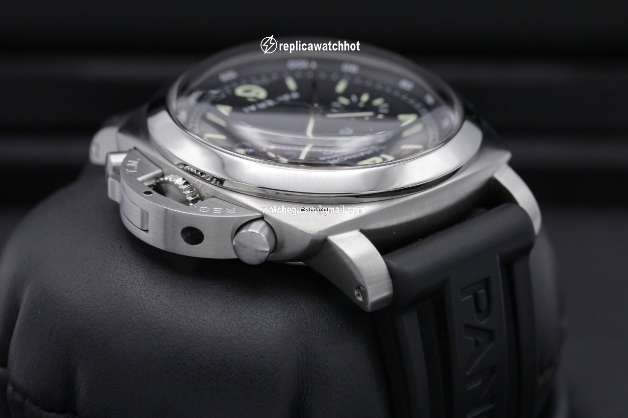 Panerai Luminor 1950 3 Days Chrono Flyback Steel PAM 213 3