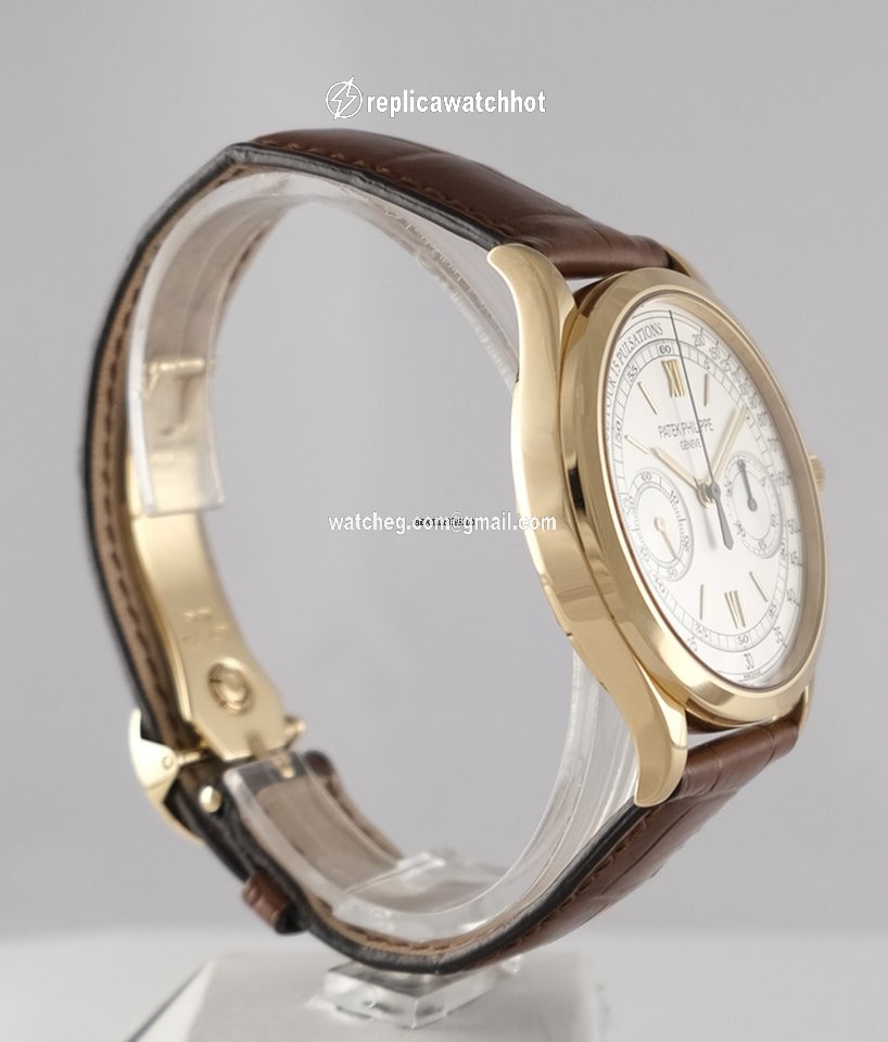 Patek Philippe Chronograph Mens watch Unisex Manual winding Yellow gold 5170 j -001 3