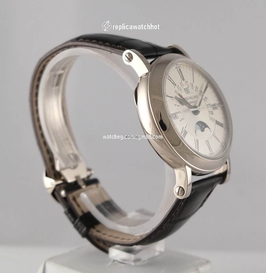 Patek Philippe Perpetual Calendar Mens watch Unisex Automatic White gold 5159 G - 001 3