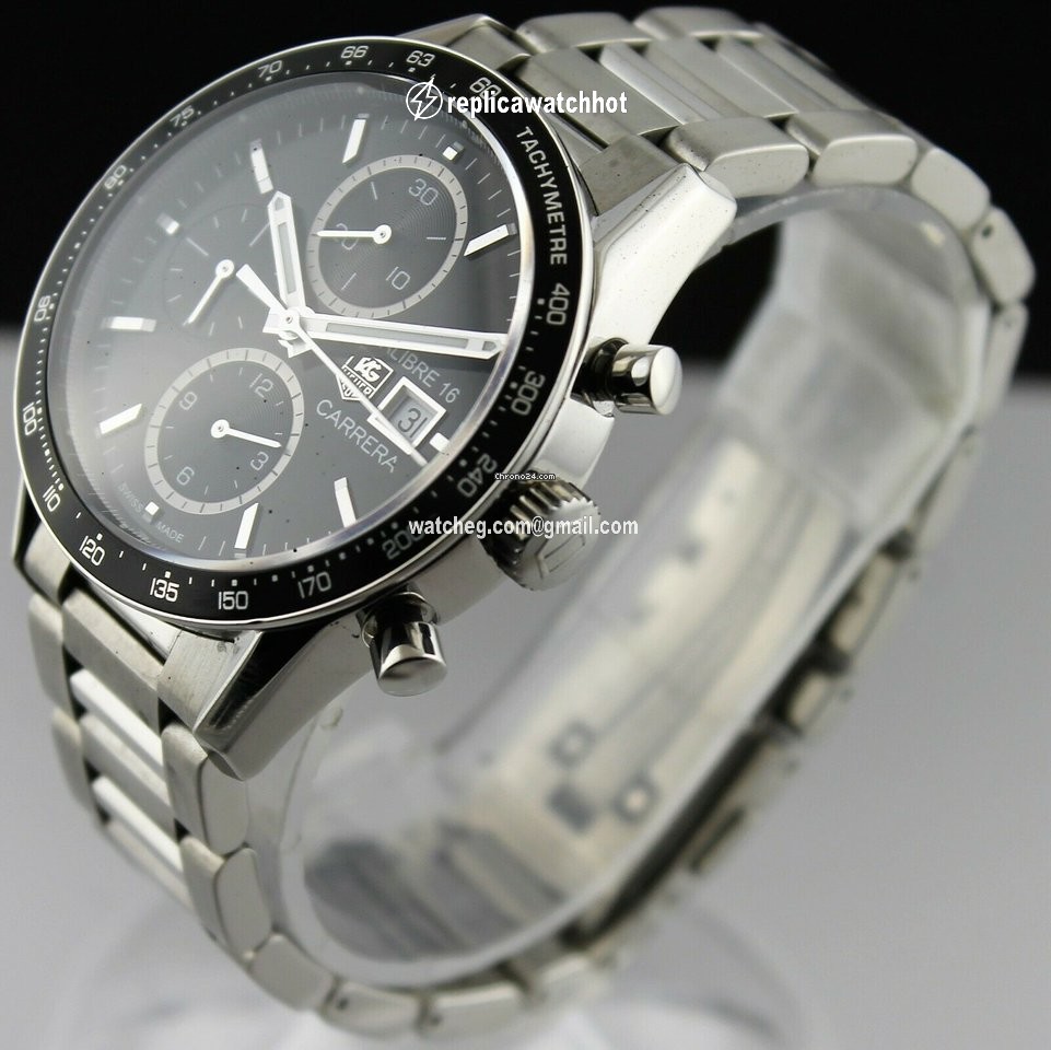 TAG Heuer Carrera Calibre 16 Automatic Steel CV201AJ.BA0727 3