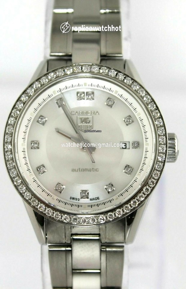 TAG Heuer Carrera Lady Womens watch Automatic Steel WV2413.BA0793 3