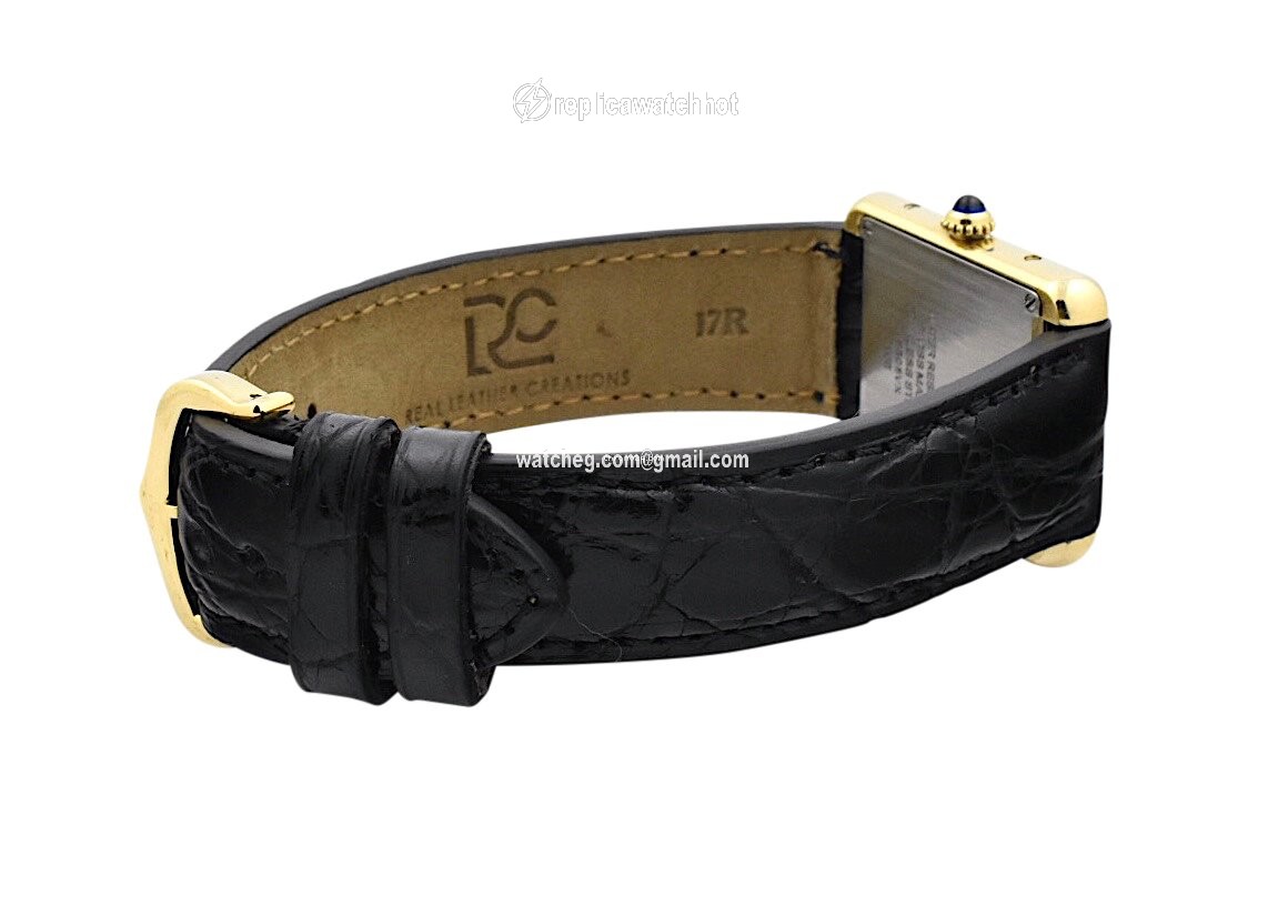 Cartier Tank Solo Womens watch Quartz Yellow gold 3168 3