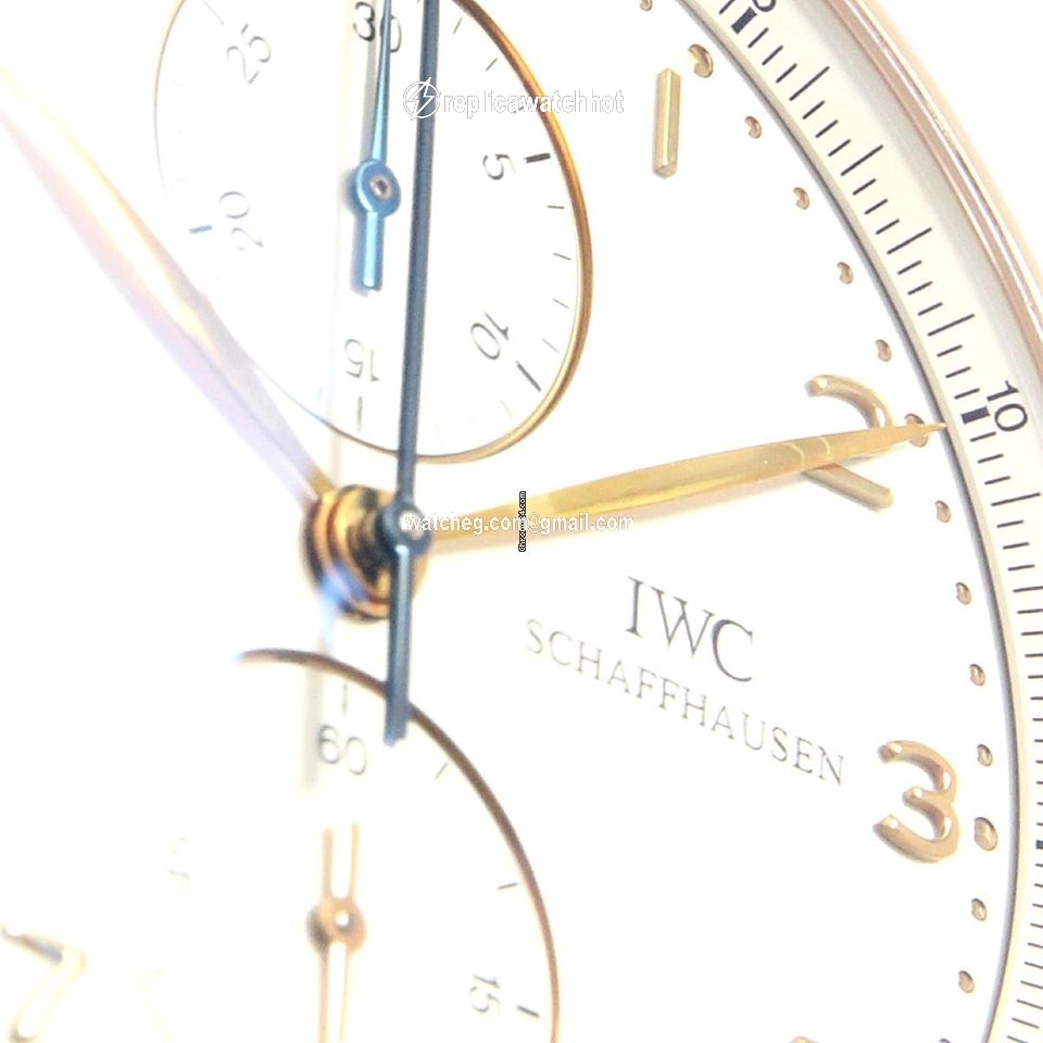 IWC Portuguese Chronograph Mens watch Unisex Manual winding IW371204 3