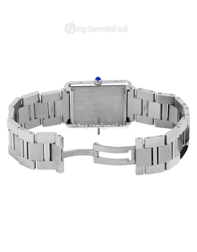 Cartier Tank Solo Mens watch Unisex Quartz Steel W5200014 3169 3