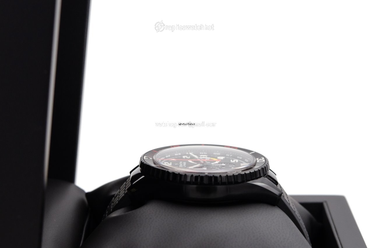 Zenith El Primero Stratos Flyback Mens watch Unisex Automatic Titanium 24.2063.405 21.R515 3