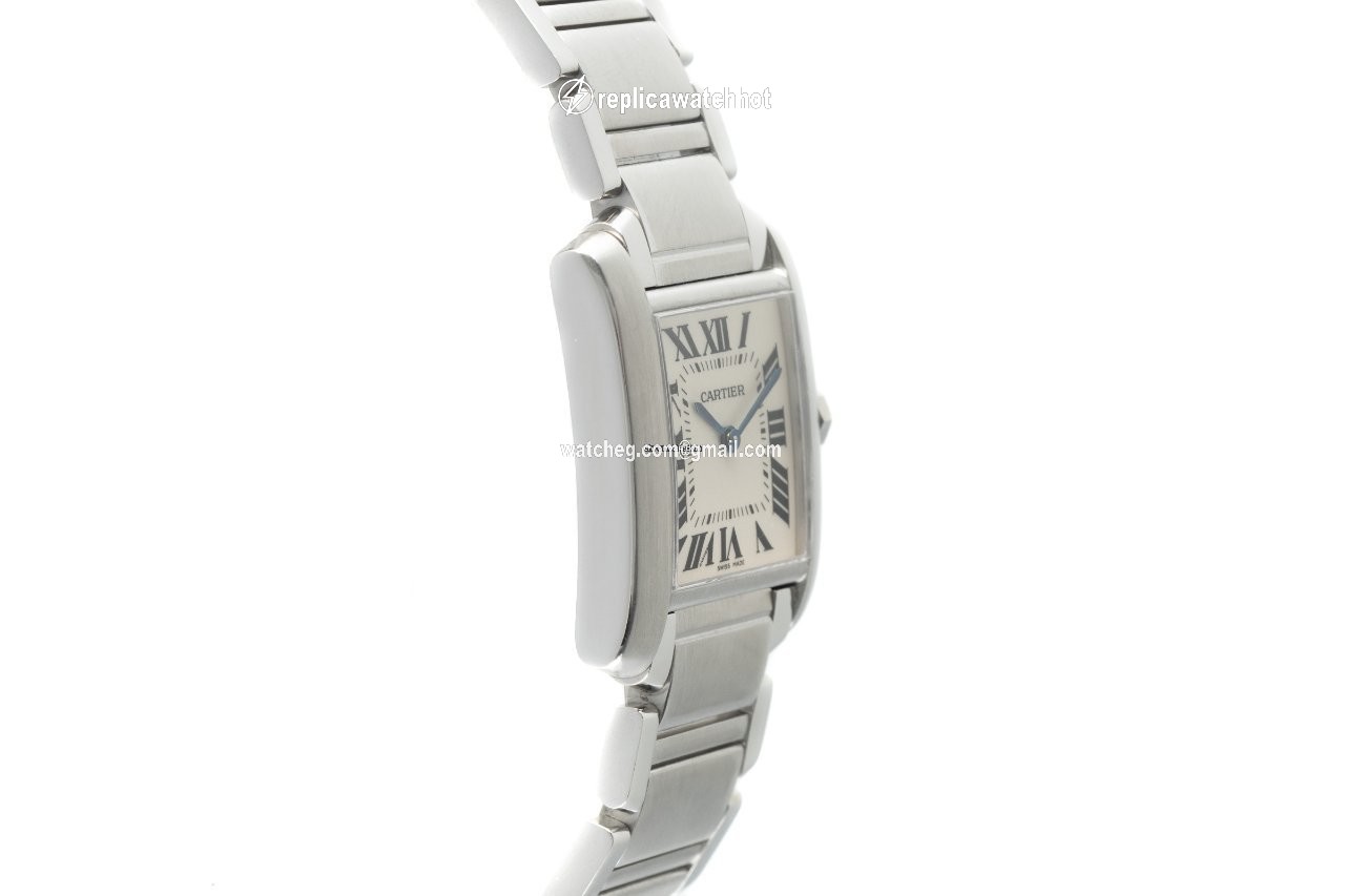 Cartier Tank Francaise Womens watch Quartz Steel 2301 3