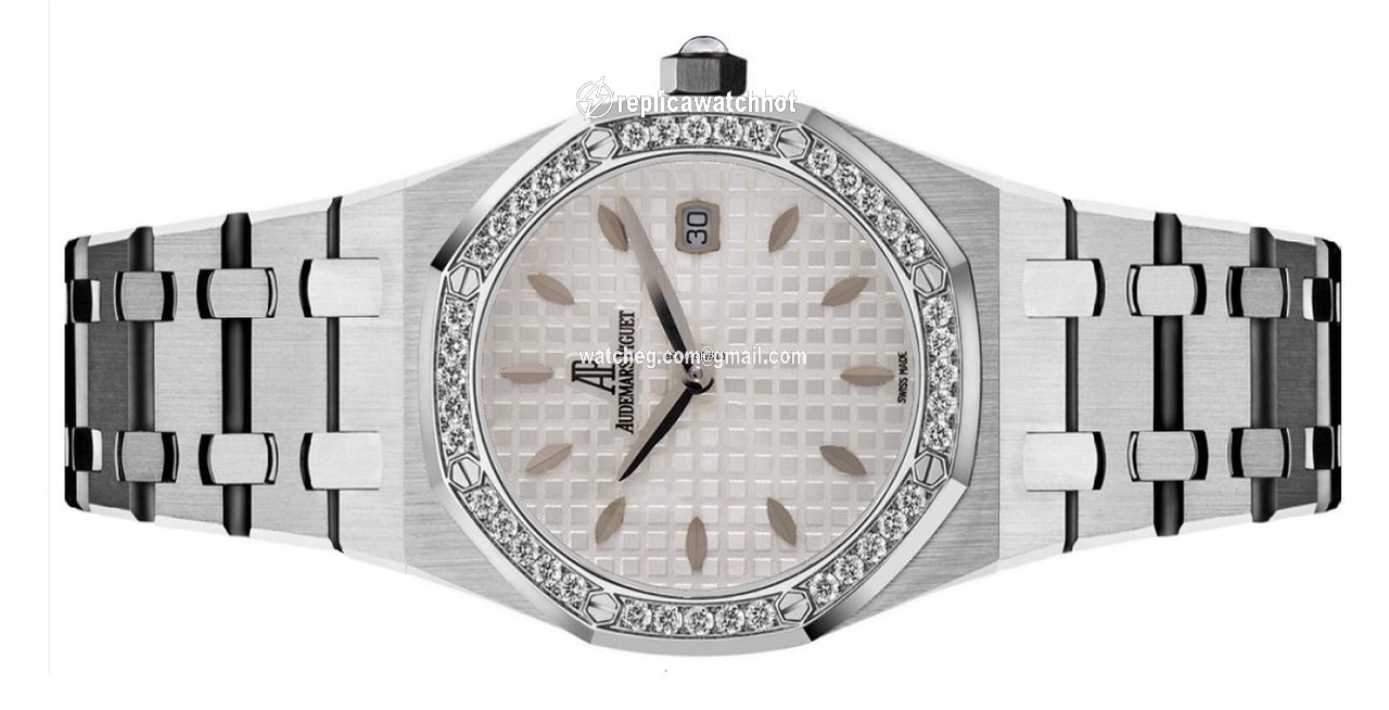 Audemars Piguet Royal Oak Lady Womens watch Quartz Steel 67621ST.ZZ.1230ST.01 3