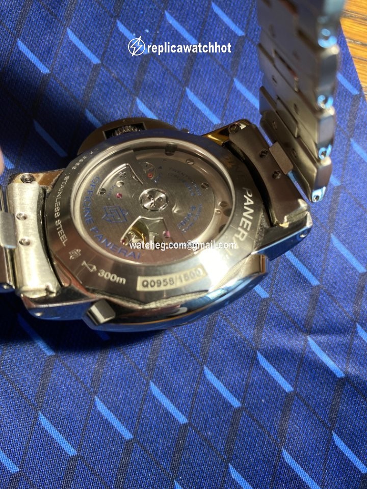 Panerai Luminor 1950 3 Days GMT Automatic Mens watch Unisex Automatic Steel PAM 00531 3