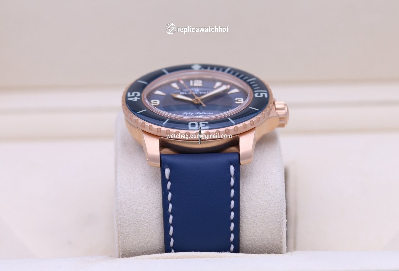 Blancpain Fifty Fathoms Mens watch Unisex Automatic Rose gold 5015-3603C-63B 3