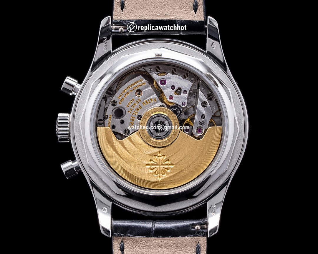 Patek Philippe Annual Calendar Chronograph Mens watch Unisex Automatic Platinum 5960P-016 3