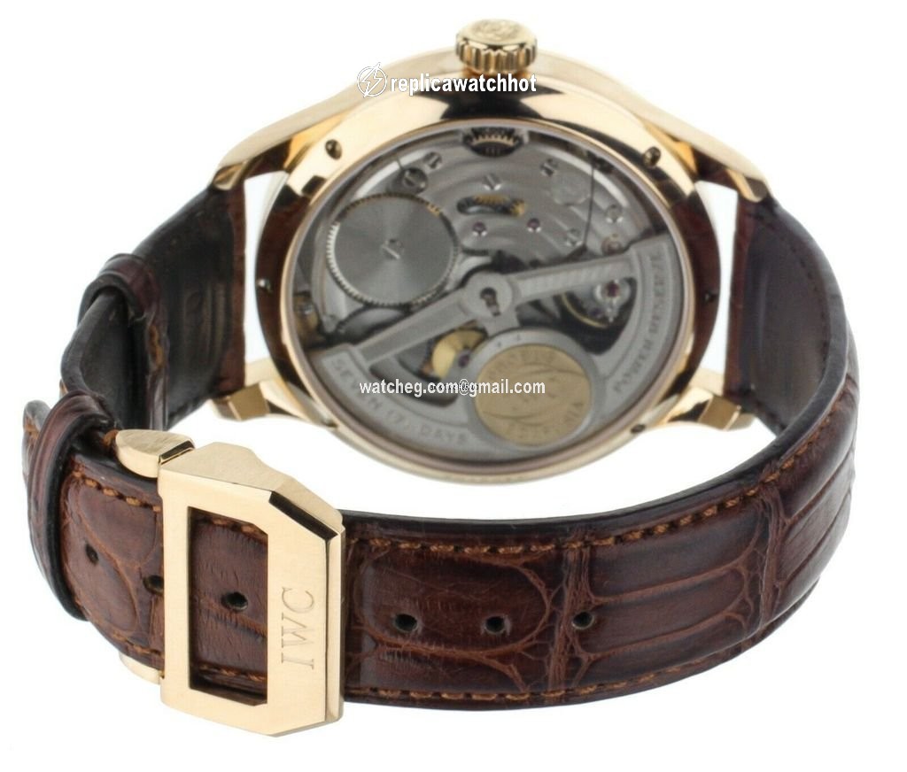 IWC Portuguese Perpetual Calendar Mens watch Unisex Automatic Rose gold IW5032-02 3