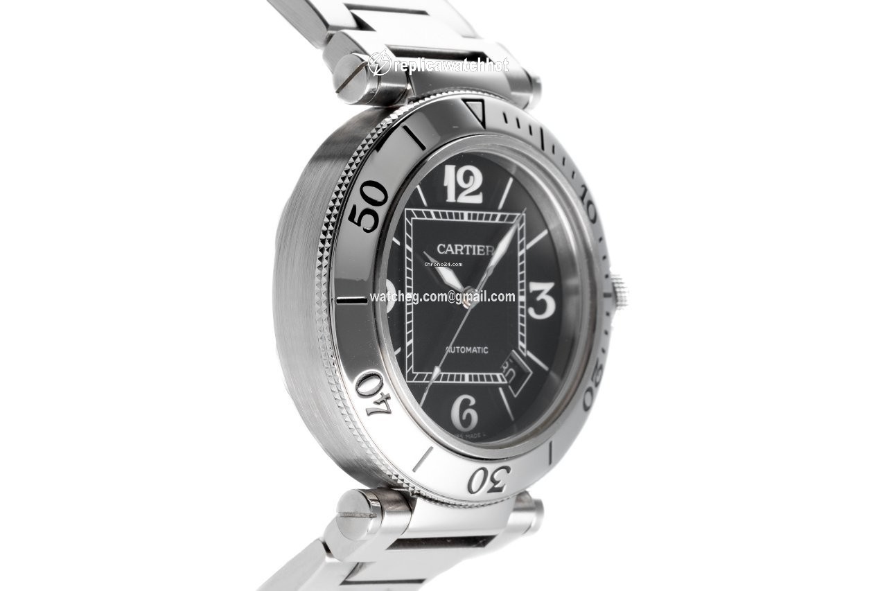 Cartier Pasha Seatimer Mens watch Unisex Automatic Steel 2790 3