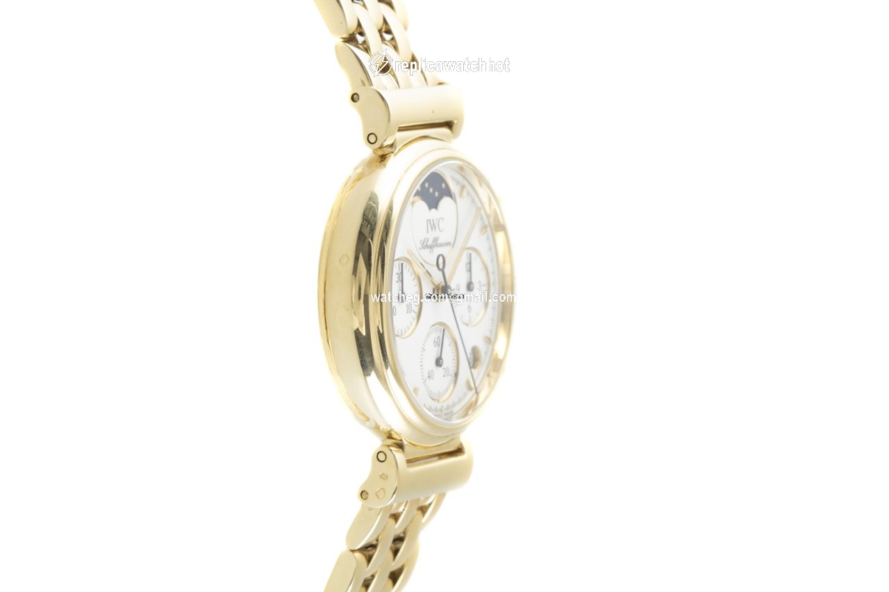IWC Da Vinci Chronograph Womens watch Quartz Yellow gold 3736 3
