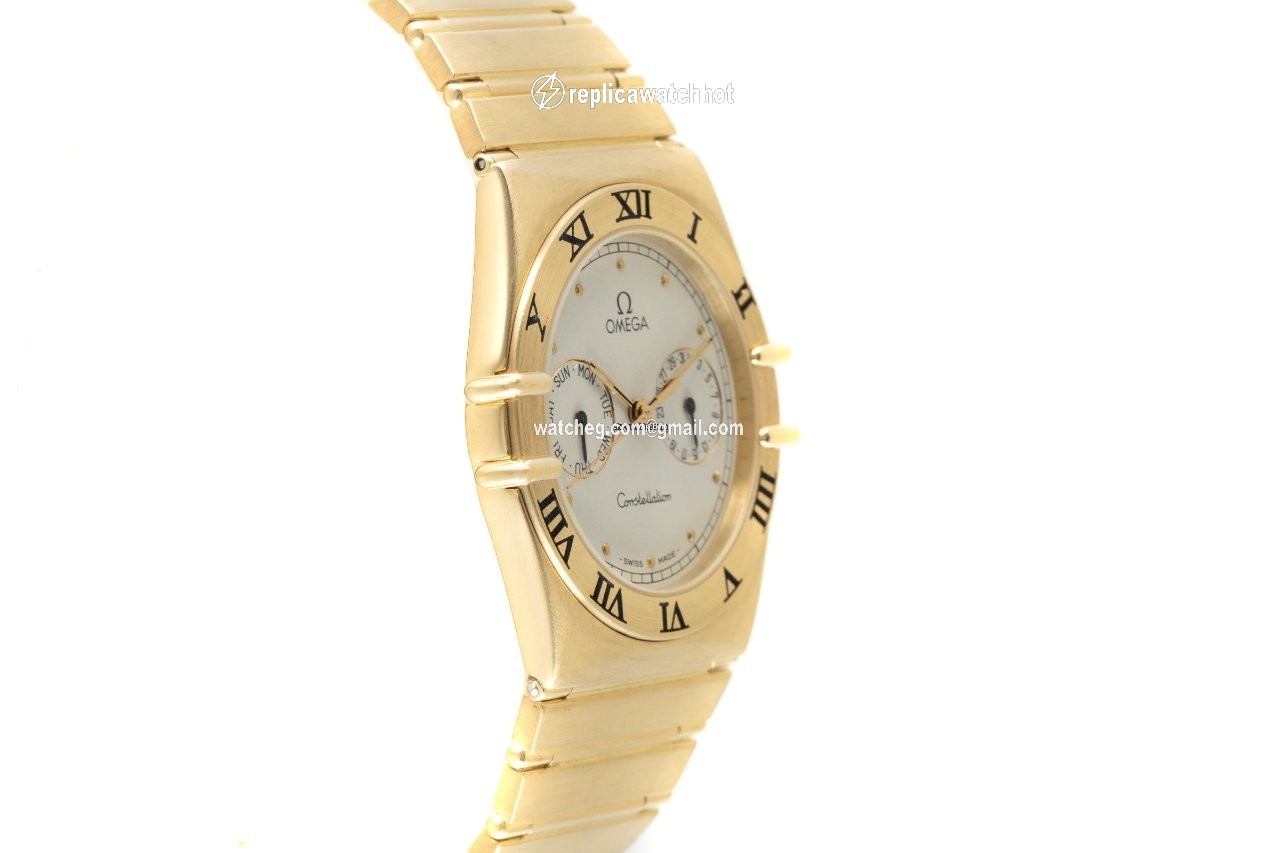 Omega Constellation Day-Date Mens watch Unisex Quartz Yellow gold 1102.30.00 3