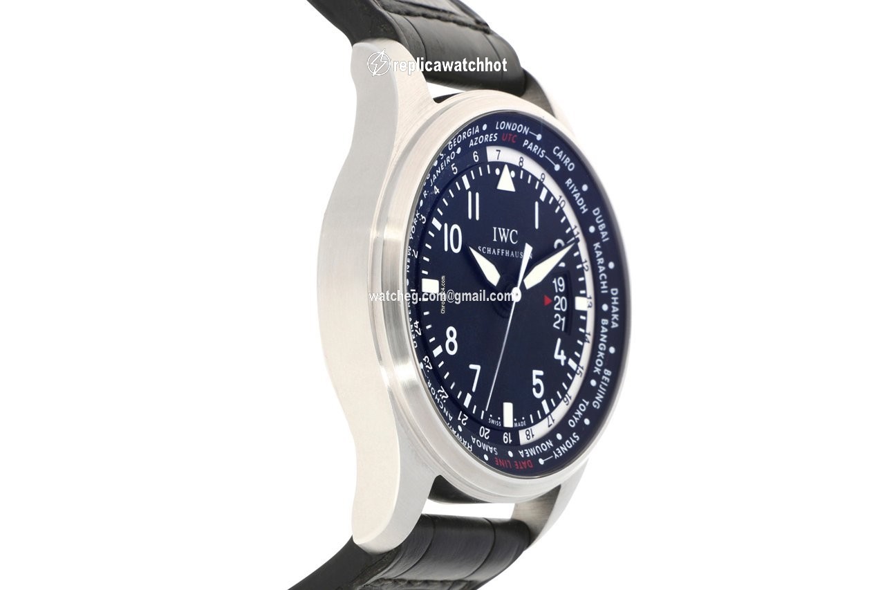 IWC Pilot Worldtimer Mens watch Unisex Automatic Steel 3262 3
