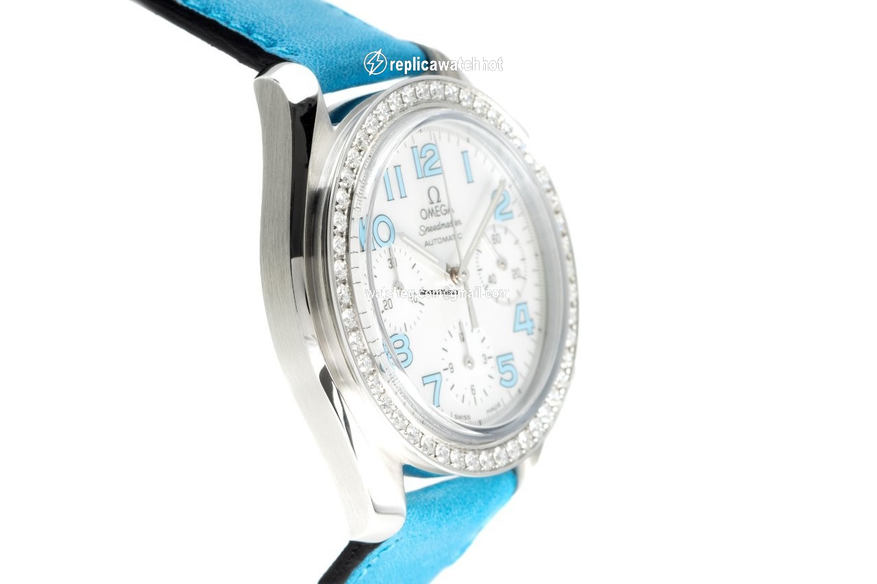 Omega Speedmaster Ladies Chronograph Womens watch Automatic Steel 3835.70.36 3