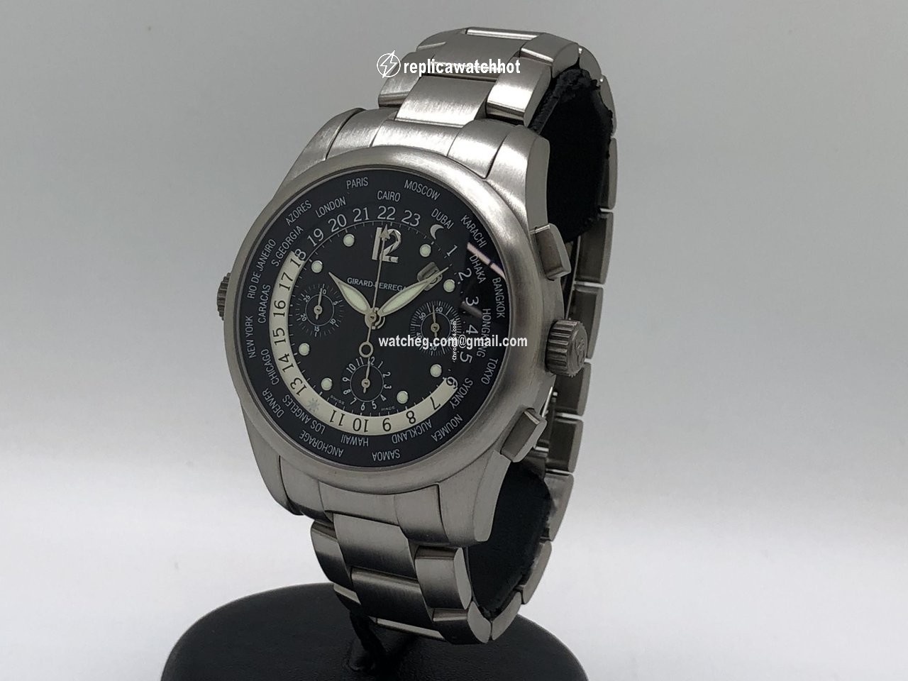 Girard Perregaux WW.TC Mens watch Unisex Automatic Titanium 49800-T-21-6046 3