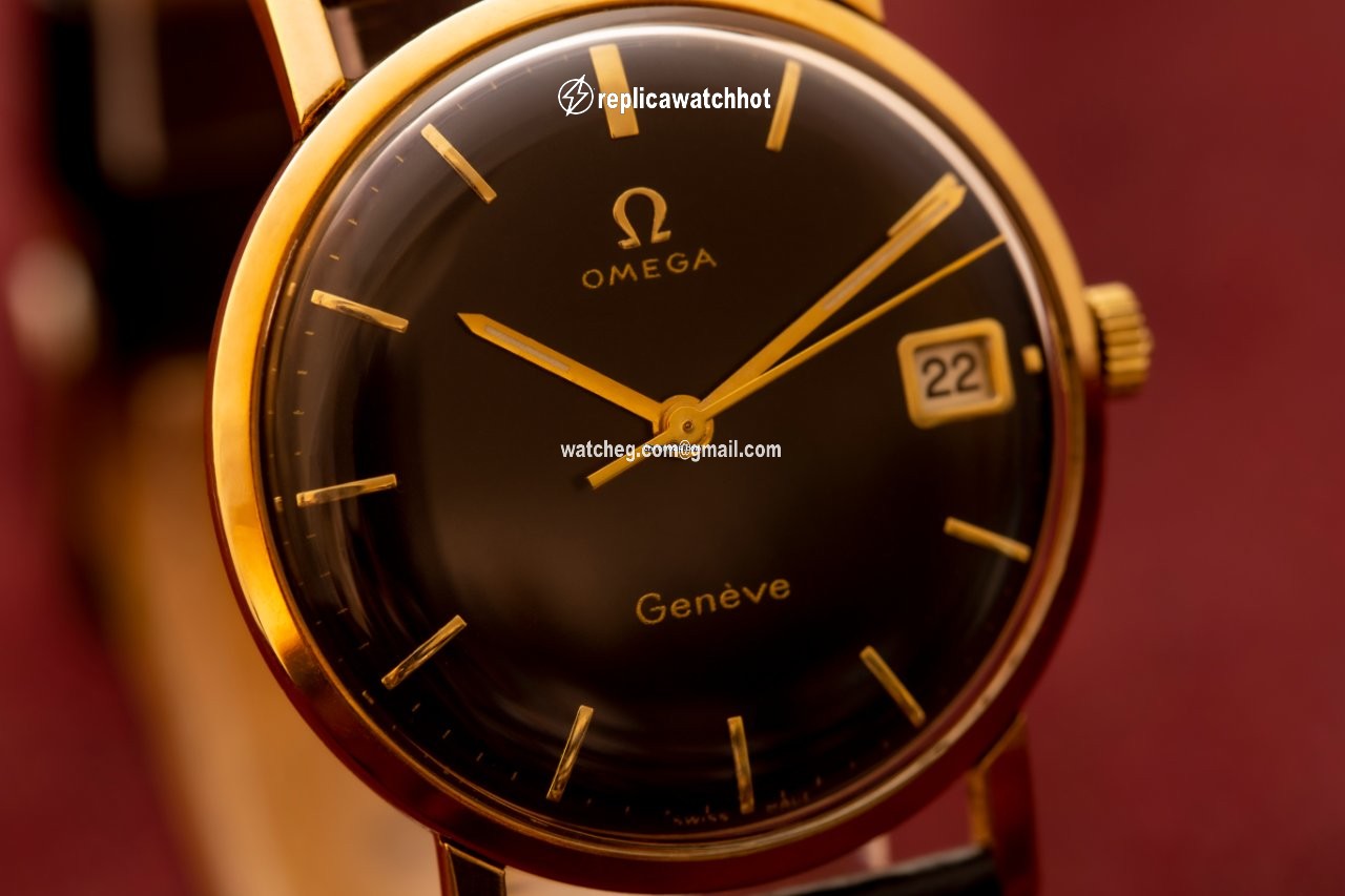Omega Geneve Mens watch Unisex Manual winding Rose gold 974 3