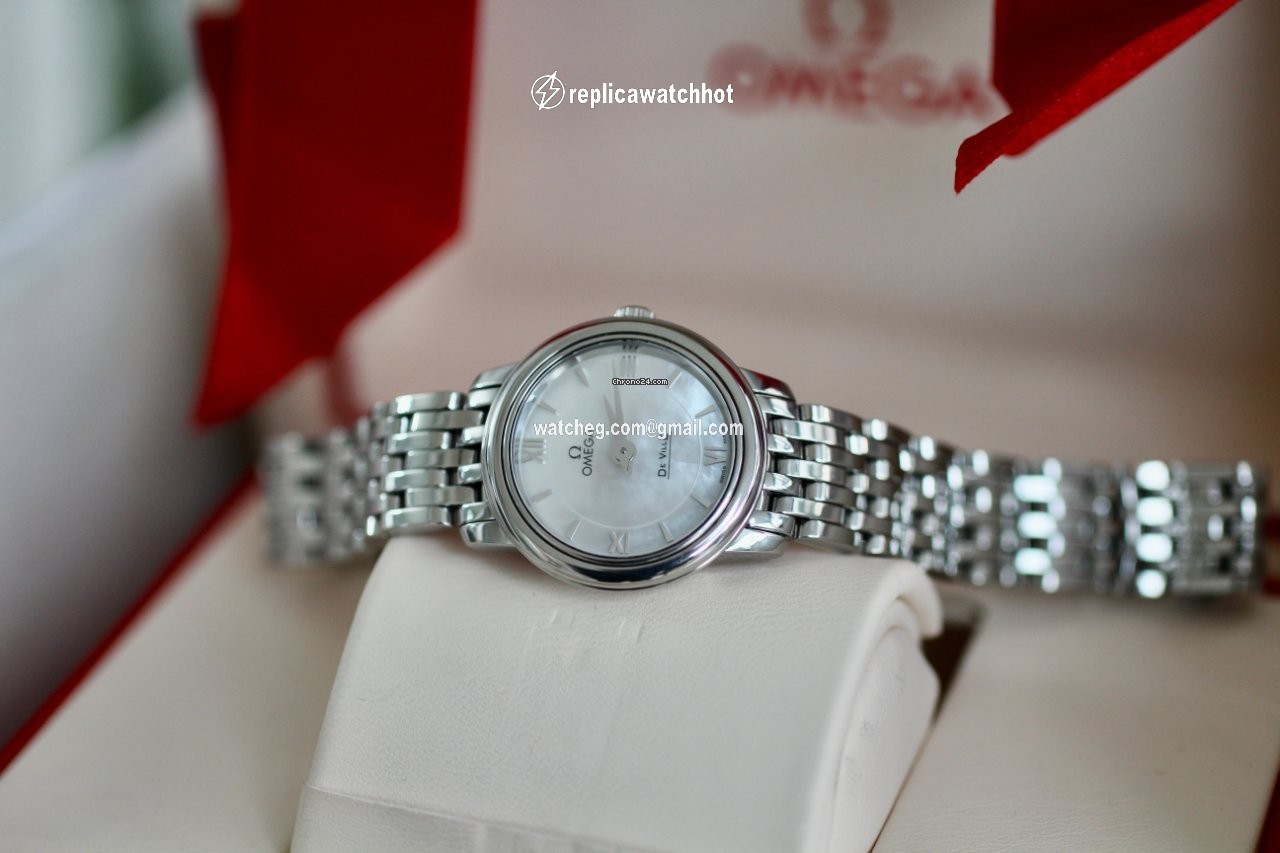 Omega De Ville Prestige Womens watch Quartz Steel 424.10.24.60.05.001 3