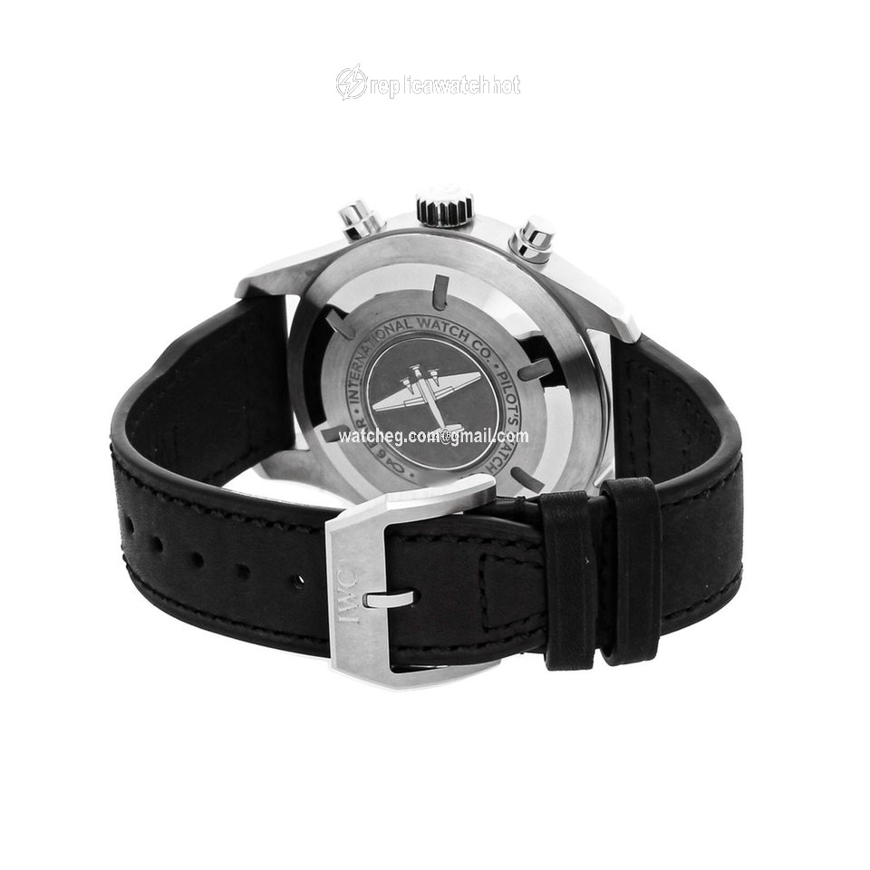 IWC Pilot Chronograph Mens watch Unisex Automatic Steel IW3777-09 3