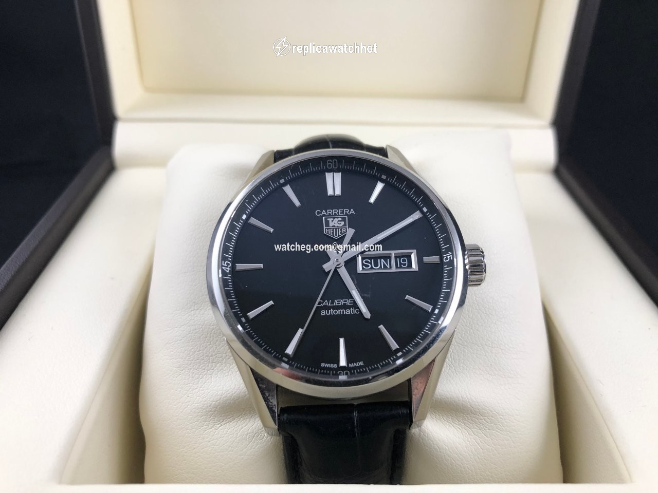 TAG Heuer Carrera Calibre 5 Mens watch Unisex Automatic Steel war201a.fc6266 3