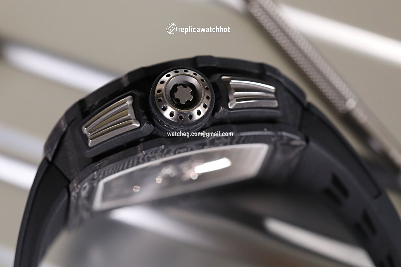 Richard Mille RM 011 Mens watch Unisex Automatic Titanium Richard Mille RM11-03 CARBON NTPT 3