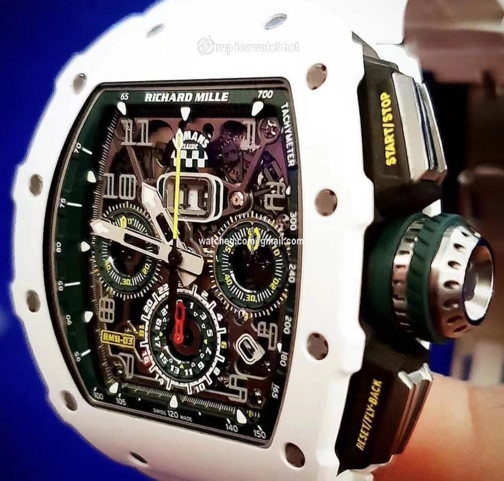 Richard Mille RM 011 Mens watch Unisex Automatic Ceramic Richard Mille Le Mans Classic Automatic Flyback Chronograph RM11 03 3