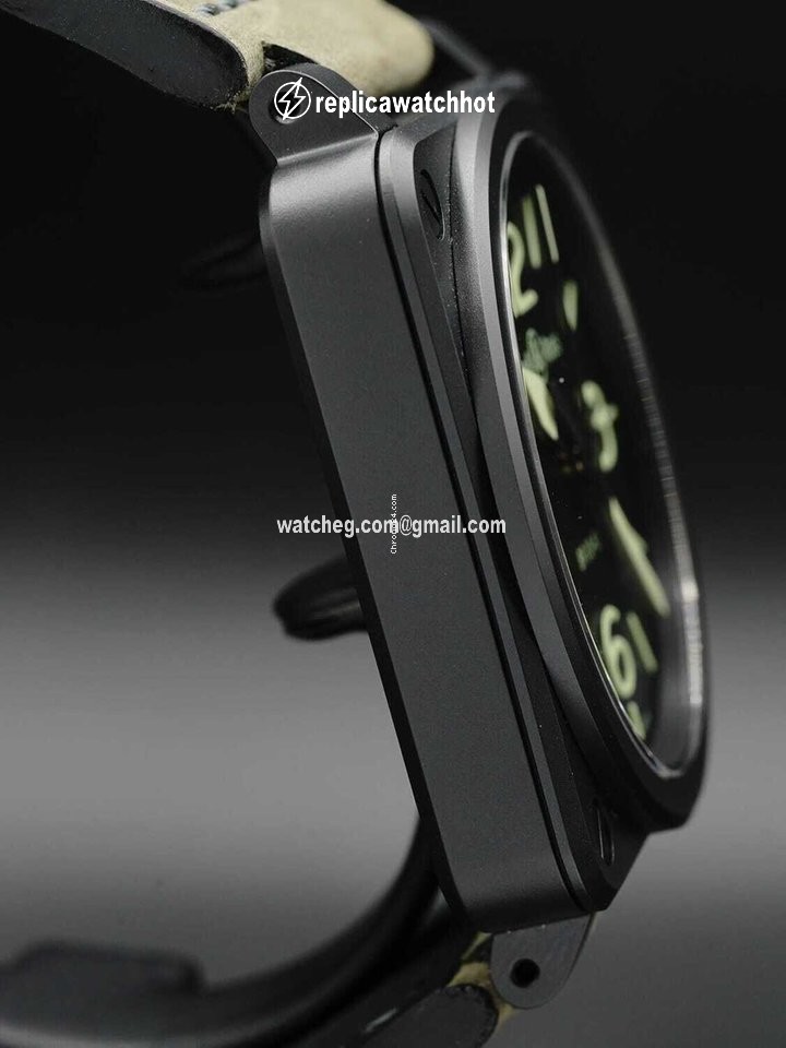 Bell & Ross BR 03-92 Ceramic Mens watch Unisex Automatic Ceramic BR0392-BL3-CE SCA 3