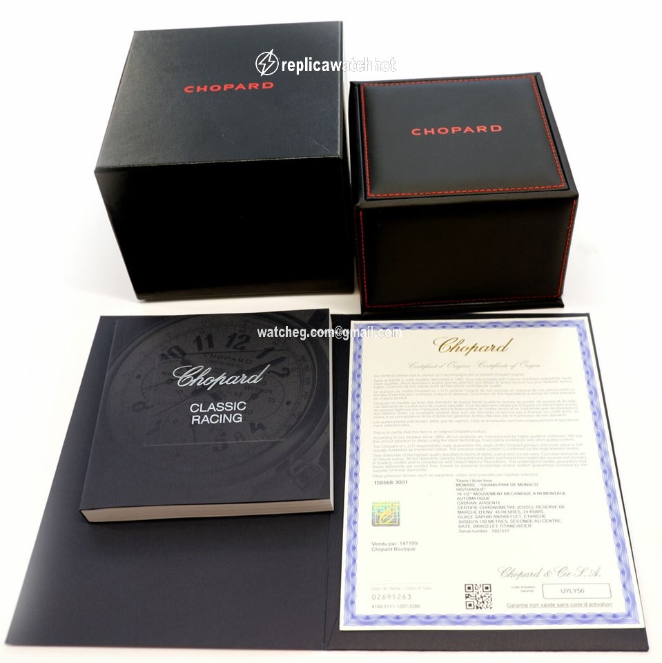 Chopard Grand Prix de Monaco Historique Mens watch Unisex Automatic Steel 158568-3991 3