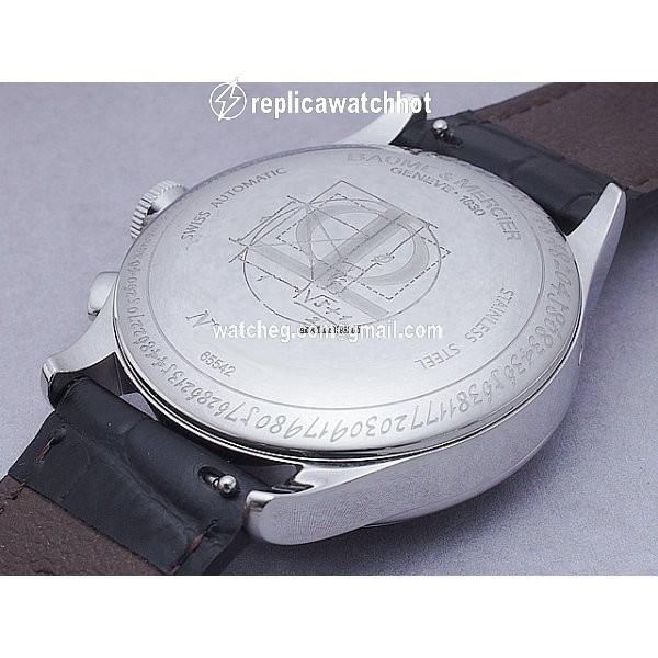 Baume & Mercier Automatic Steel MOA08620 65542 3