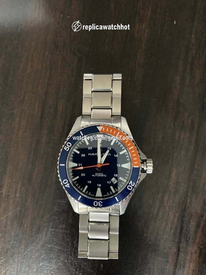 Hamilton Khaki Navy Scuba Mens watch Unisex Automatic Steel H82305131 3