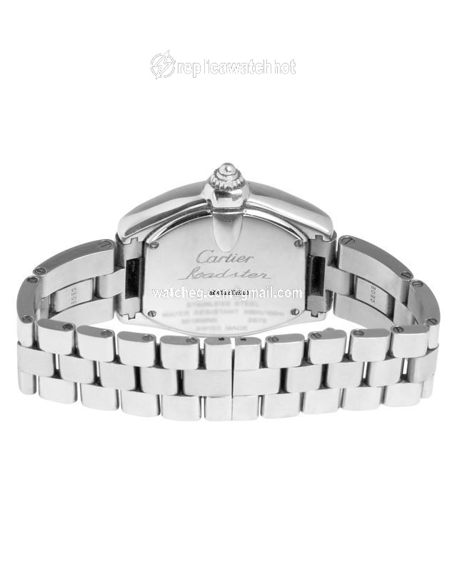 Cartier Roadster Mens watch Unisex Quartz Steel W62017V3 2675 3