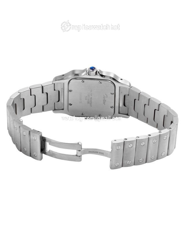 Cartier Santos Mens watch Unisex Quartz Steel W20025D6 1564 3