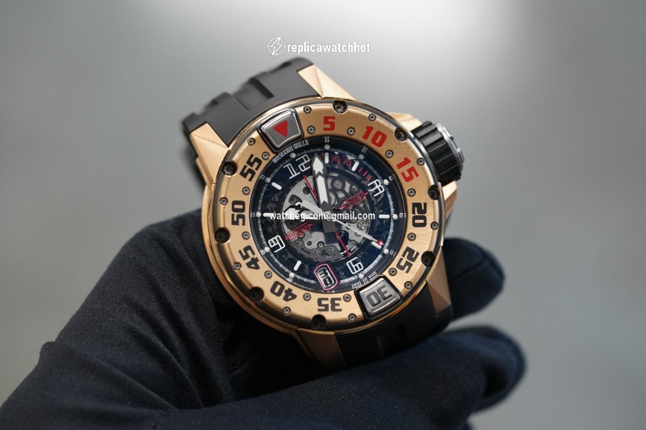 Richard Mille RM 028 Mens watch Unisex Automatic Rose gold rm028 3