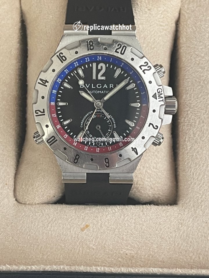 Bulgari Diagono Mens watch Unisex Automatic Steel GMT40S 3
