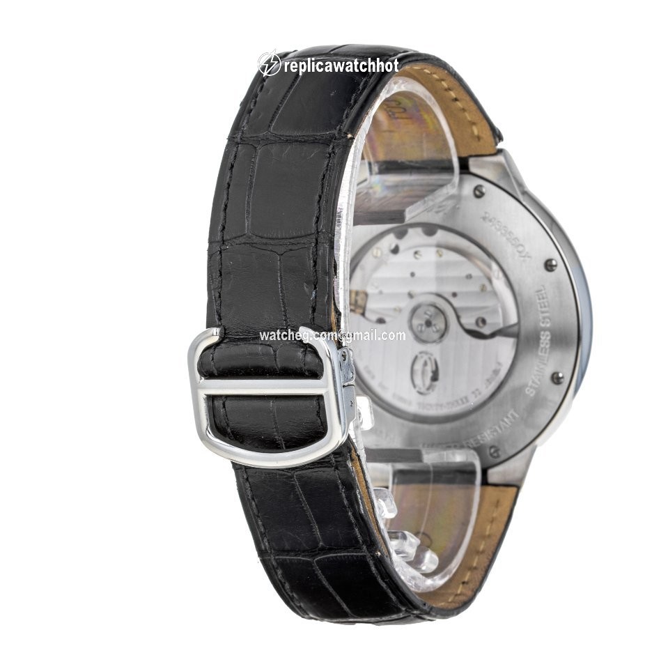 Cartier Ballon Bleu 44mm Mens watch Unisex Automatic Steel W6920003  3109 3