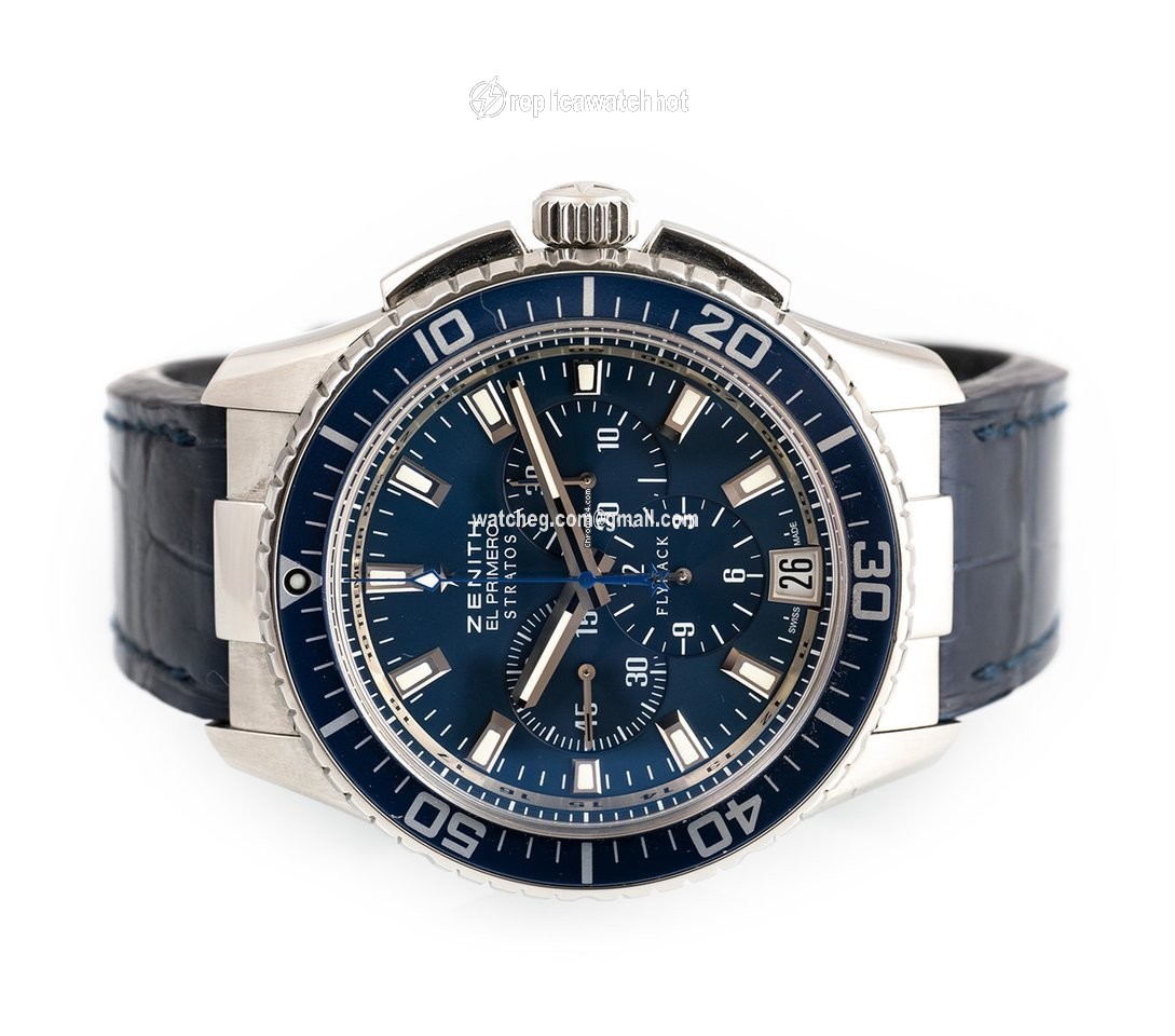Zenith El Primero Stratos Flyback Mens watch Unisex Automatic Steel 03.2067.405 3