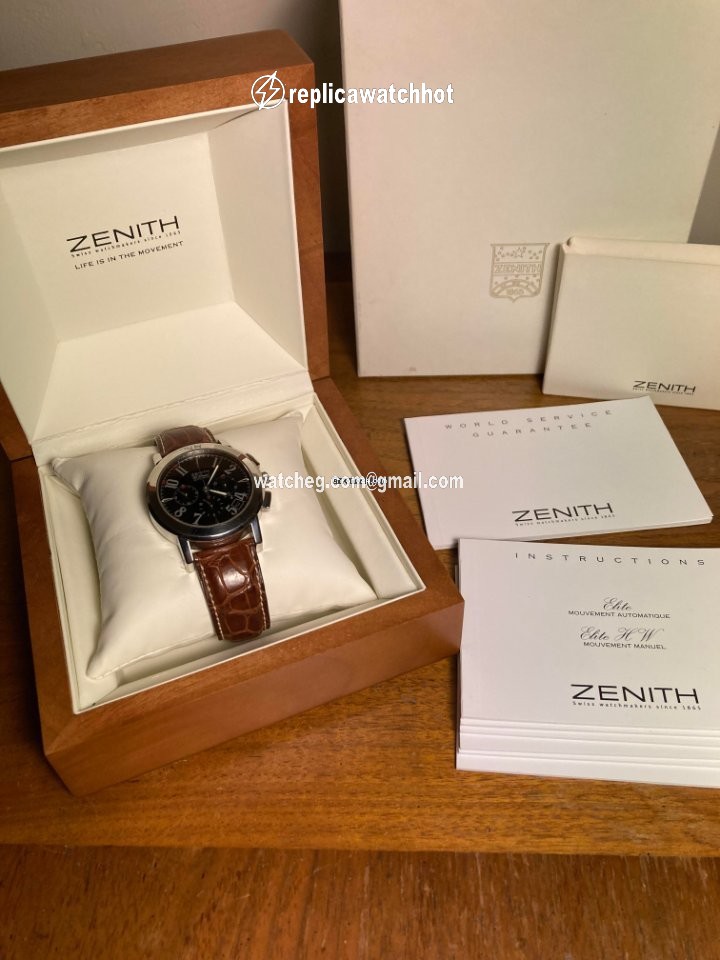 Zenith Mens watch Unisex Automatic Steel 01 020.450.400 3