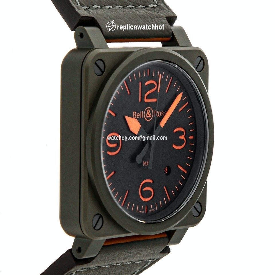 Bell & Ross BR 03-92 Ceramic Mens watch Unisex Automatic Ceramic BR0392-KAO-CE SCA 3